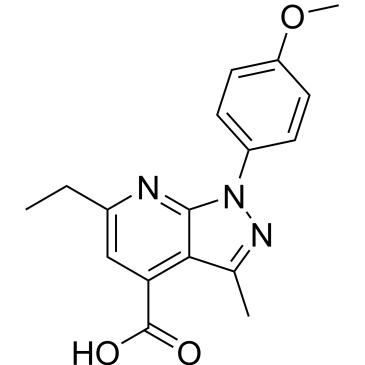 6-Ethyl-1-(4-methoxyphenyl)-3-methyl-1h-pyrazolo[3,4-b]pyridine-4-carboxylic acid|CS-0289064