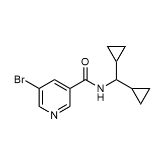 5-Bromo-N-(dicyclopropylmethyl)nicotinamide|CS-0289141