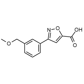 3-(3-(Methoxymethyl)phenyl)isoxazole-5-carboxylic acid|CS-0289273