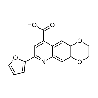 7-(Furan-2-yl)-2,3-dihydro-[1,4]dioxino[2,3-g]quinoline-9-carboxylic acid|CS-0289286