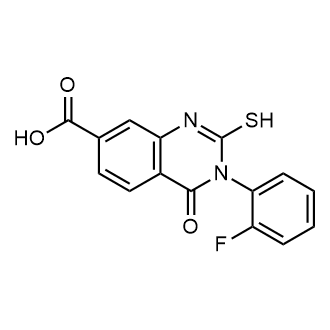3-(2-Fluorophenyl)-2-mercapto-4-oxo-3,4-dihydroquinazoline-7-carboxylic acid|CS-0289398