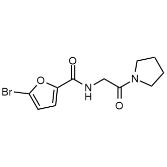 5-Bromo-N-(2-oxo-2-(pyrrolidin-1-yl)ethyl)furan-2-carboxamide|CS-0289490