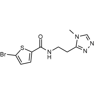 5-Bromo-N-(2-(4-methyl-4h-1,2,4-triazol-3-yl)ethyl)thiophene-2-carboxamide|CS-0289521