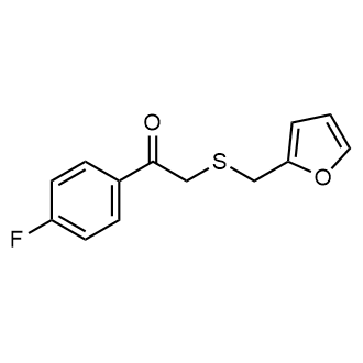 1-(4-Fluorophenyl)-2-((furan-2-ylmethyl)thio)ethan-1-one|CS-0289714