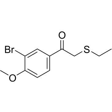 1-(3-Bromo-4-methoxyphenyl)-2-(ethylthio)ethan-1-one|CS-0289800