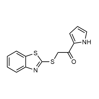 2-(Benzo[d]thiazol-2-ylthio)-1-(1h-pyrrol-2-yl)ethan-1-one|CS-0290043