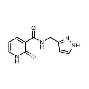 N-((1H-Pyrazol-3-yl)methyl)-2-oxo-1,2-dihydropyridine-3-carboxamide|CS-0290057