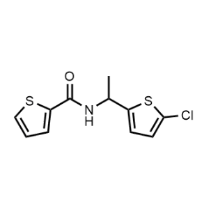 N-(1-(5-Chlorothiophen-2-yl)ethyl)thiophene-2-carboxamide|CS-0290139