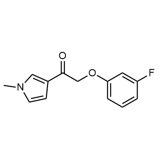 2-(3-Fluorophenoxy)-1-(1-methyl-1h-pyrrol-3-yl)ethan-1-one|CS-0290237
