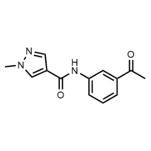 N-(3-Acetylphenyl)-1-methyl-1H-pyrazole-4-carboxamide|CS-0290243