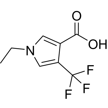 1-Ethyl-4-(trifluoromethyl)-1h-pyrrole-3-carboxylic acid|CS-0290275