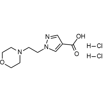 1-(2-Morpholinoethyl)-1h-pyrazole-4-carboxylic acid dihydrochloride|CS-0290288