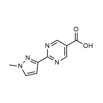 2-(1-Methyl-1h-pyrazol-3-yl)pyrimidine-5-carboxylic acid|CS-0290336