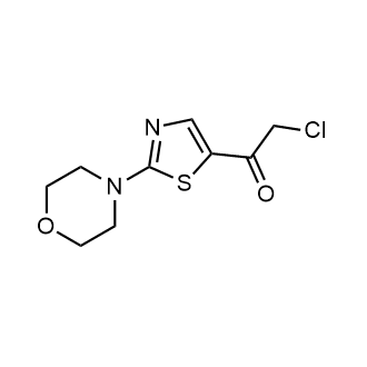 2-Chloro-1-(2-morpholinothiazol-5-yl)ethan-1-one|CS-0290447