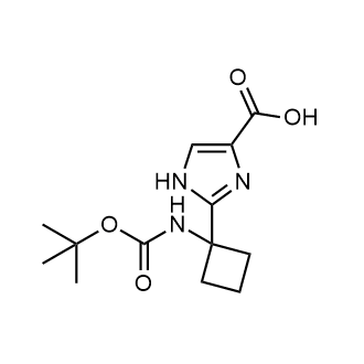 2-(1-((Tert-butoxycarbonyl)amino)cyclobutyl)-1h-imidazole-4-carboxylic acid|CS-0290485