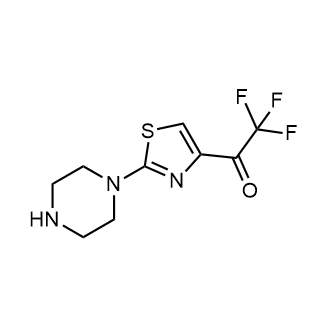 2,2,2-Trifluoro-1-(2-(piperazin-1-yl)thiazol-4-yl)ethan-1-one|CS-0290587