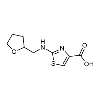 2-(((Tetrahydrofuran-2-yl)methyl)amino)thiazole-4-carboxylic acid|CS-0290593