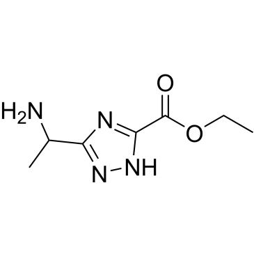 Ethyl 3-(1-aminoethyl)-1h-1,2,4-triazole-5-carboxylate|CS-0290621