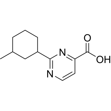 2-(3-Methylcyclohexyl)pyrimidine-4-carboxylic acid|CS-0290655
