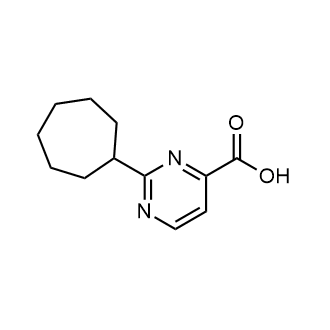 2-Cycloheptylpyrimidine-4-carboxylic acid|CS-0290657