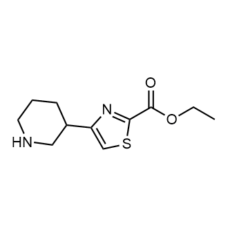 Ethyl 4-(piperidin-3-yl)thiazole-2-carboxylate|CS-0290659