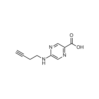 5-(But-3-yn-1-ylamino)pyrazine-2-carboxylic acid|CS-0290710