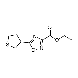 Ethyl 5-(tetrahydrothiophen-3-yl)-1,2,4-oxadiazole-3-carboxylate|CS-0291000