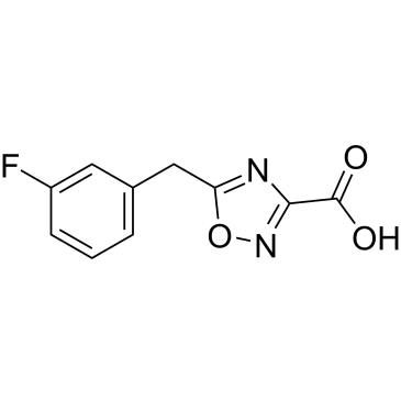 5-(3-Fluorobenzyl)-1,2,4-oxadiazole-3-carboxylic acid|CS-0291011