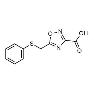 5-((Phenylthio)methyl)-1,2,4-oxadiazole-3-carboxylic acid|CS-0291044