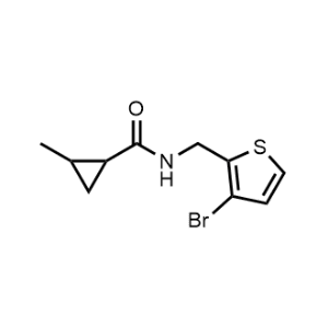 N-((3-Bromothiophen-2-yl)methyl)-2-methylcyclopropane-1-carboxamide|CS-0291079