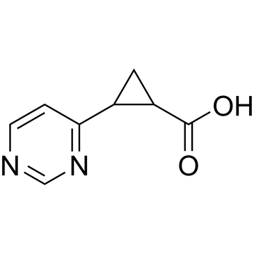 2-(Pyrimidin-4-yl)cyclopropane-1-carboxylic acid|CS-0291136