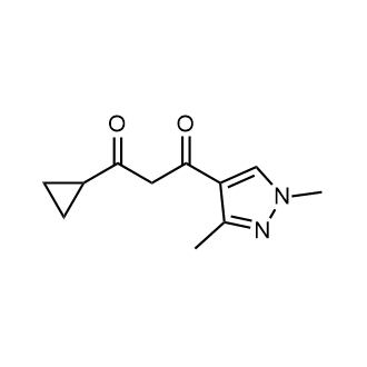 1-Cyclopropyl-3-(1,3-dimethyl-1h-pyrazol-4-yl)propane-1,3-dione|CS-0291246