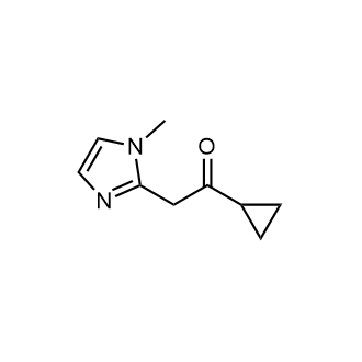 1-Cyclopropyl-2-(1-methyl-1h-imidazol-2-yl)ethan-1-one|CS-0291251