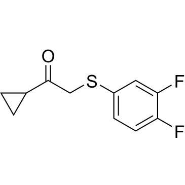 1-Cyclopropyl-2-((3,4-difluorophenyl)thio)ethan-1-one|CS-0291260
