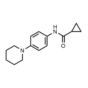 N-(4-(Piperidin-1-yl)phenyl)cyclopropanecarboxamide|CS-0291285