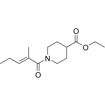 Ethyl 1-(2-methylpent-2-enoyl)piperidine-4-carboxylate|CS-0291394