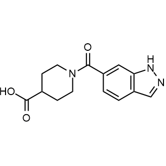 1-(1h-Indazole-6-carbonyl)piperidine-4-carboxylic acid|CS-0291407