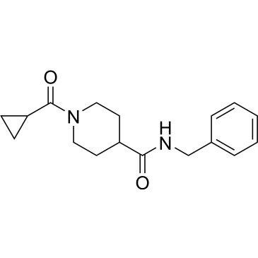 N-Benzyl-1-(cyclopropanecarbonyl)piperidine-4-carboxamide|CS-0291411