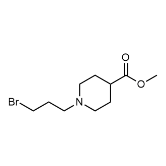 Methyl 1-(3-bromopropyl)piperidine-4-carboxylate|CS-0291441