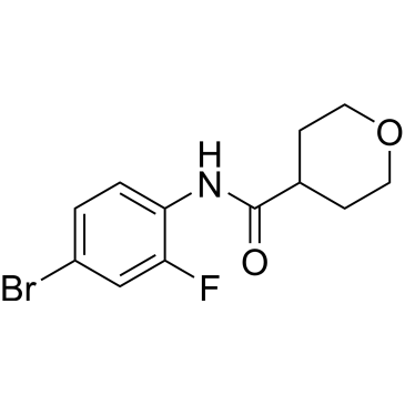 N-(4-Bromo-2-fluorophenyl)tetrahydro-2H-pyran-4-carboxamide|CS-0291489