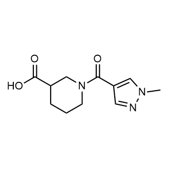 1-(1-Methyl-1h-pyrazole-4-carbonyl)piperidine-3-carboxylic acid|CS-0291513