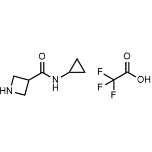 N-Cyclopropylazetidine-3-carboxamide 2,2,2-trifluoroacetate|CS-0291571