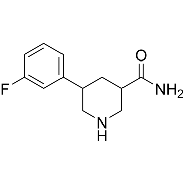 5-(3-Fluorophenyl)piperidine-3-carboxamide|CS-0291582