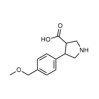 4-(4-(Methoxymethyl)phenyl)pyrrolidine-3-carboxylic acid|CS-0291611