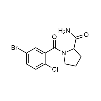 1-(5-Bromo-2-chlorobenzoyl)pyrrolidine-2-carboxamide|CS-0291656