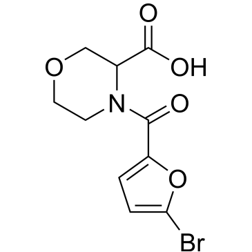4-(5-Bromofuran-2-carbonyl)morpholine-3-carboxylic acid|CS-0291662