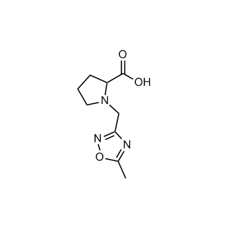((5-Methyl-1,2,4-oxadiazol-3-yl)methyl)proline