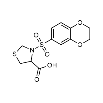 3-((2,3-Dihydrobenzo[b][1,4]dioxin-6-yl)sulfonyl)thiazolidine-4-carboxylic acid|CS-0291738