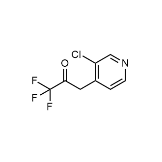 3-(3-Chloropyridin-4-yl)-1,1,1-trifluoropropan-2-one|CS-0291950
