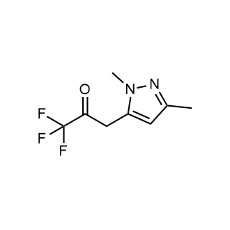 3-(1,3-Dimethyl-1h-pyrazol-5-yl)-1,1,1-trifluoropropan-2-one|CS-0291954